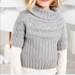 Matilda Jane Gray Cable Knit Sweater